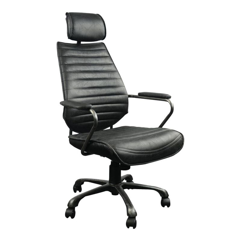 Moe's Home Collection Executive Office Chair, Black