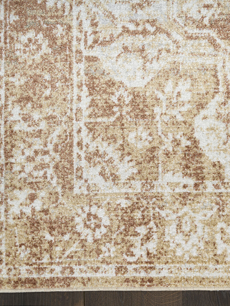 Astra Machine Washable ASW12 Rust 3'3" x 5' Rug