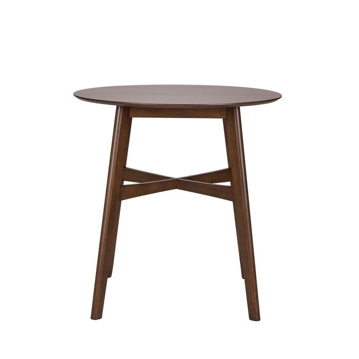 Starlight Canyon Home Brown Round Dining Table – Elegant Small Round Kitchen Table for Any Space