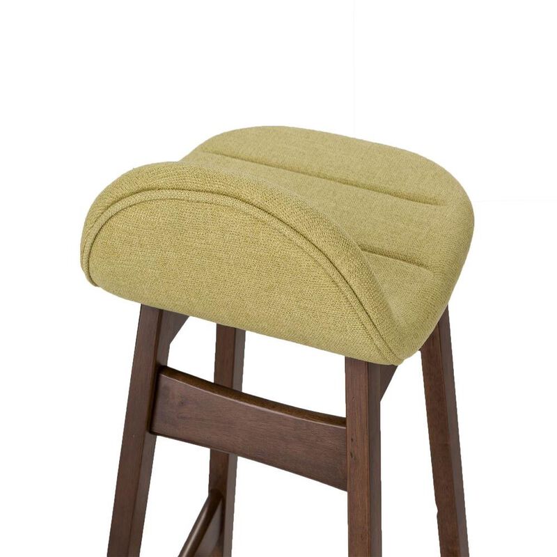 Starlight Canyon Home 24 Inch Wooden Counter Chair with Back, Solid Wood Counter Stools