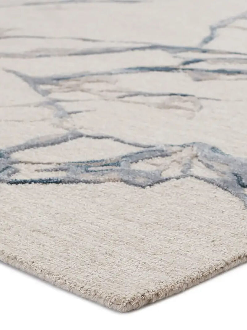 Fragment Shattered Blue 8' X 10' Rug