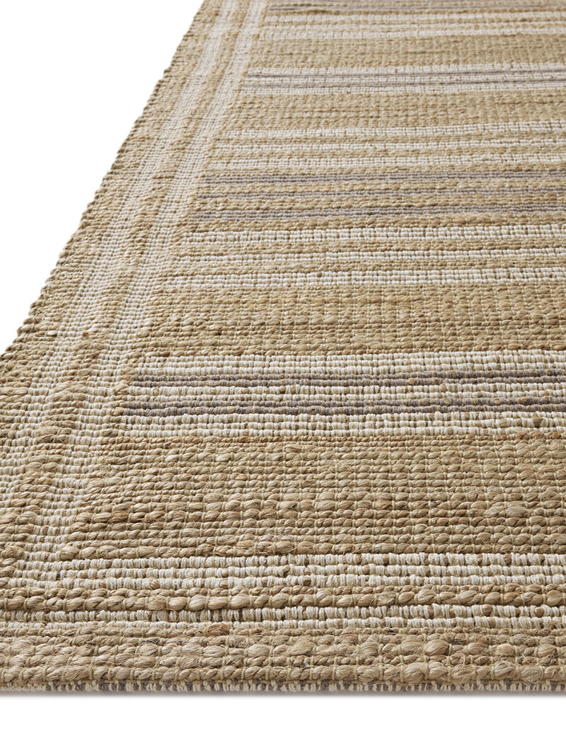 Judy JUD-03 Natural / Dove 3''6" x 5''6" Rug by Chris Loves Julia