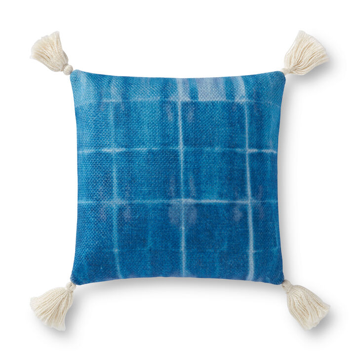 P0922 Blue 18"x18" Poly Pillow