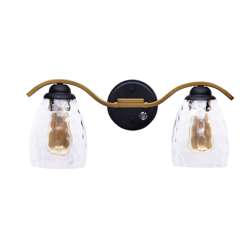 Teamson Home - Heidi Dimmable 2-Light Bathroom Vanity Light