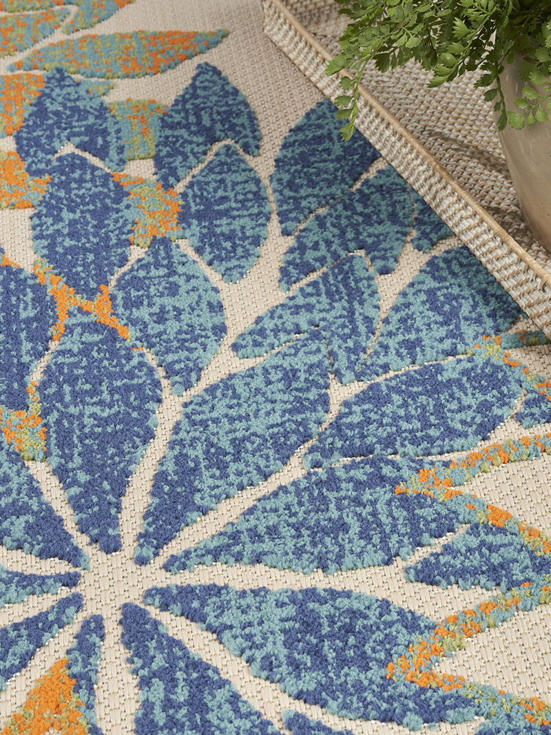 Aloha ALH05 Blue/Green 10' x 14' Rug