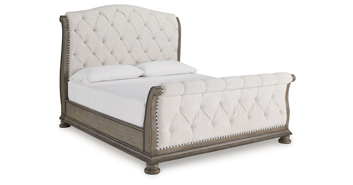 Ardenfield King Upholstered Sleigh Bed