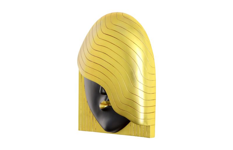 Fashion Face Left Wave Wall Art