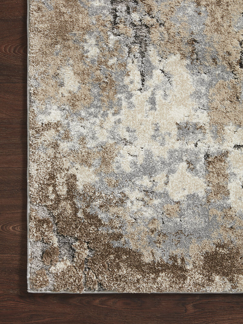 Theory THY09 Dove/Bark 3'7" x 5'7" Rug