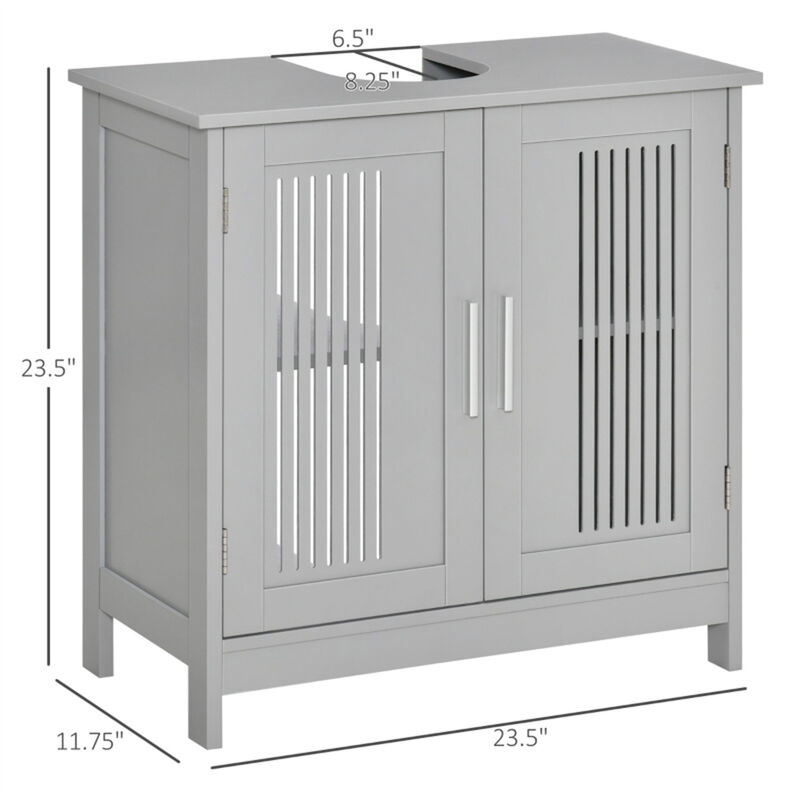 Space-Saving Bathroom Storage Cabinet with Adjustable Shelves