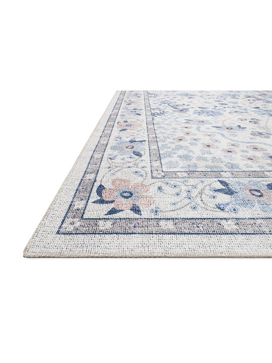 Palais PAL02 Snow/Sky 7'6" x 9'6" Rug