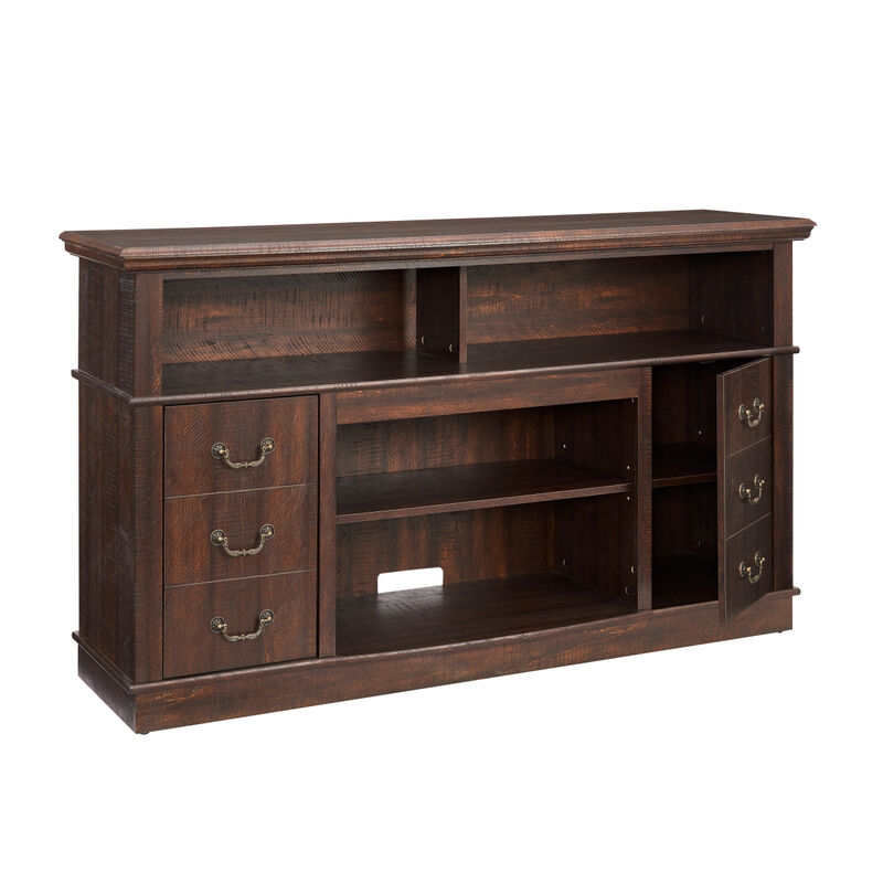 Farmhouse Rustic TV Stand for Up to 65" TV