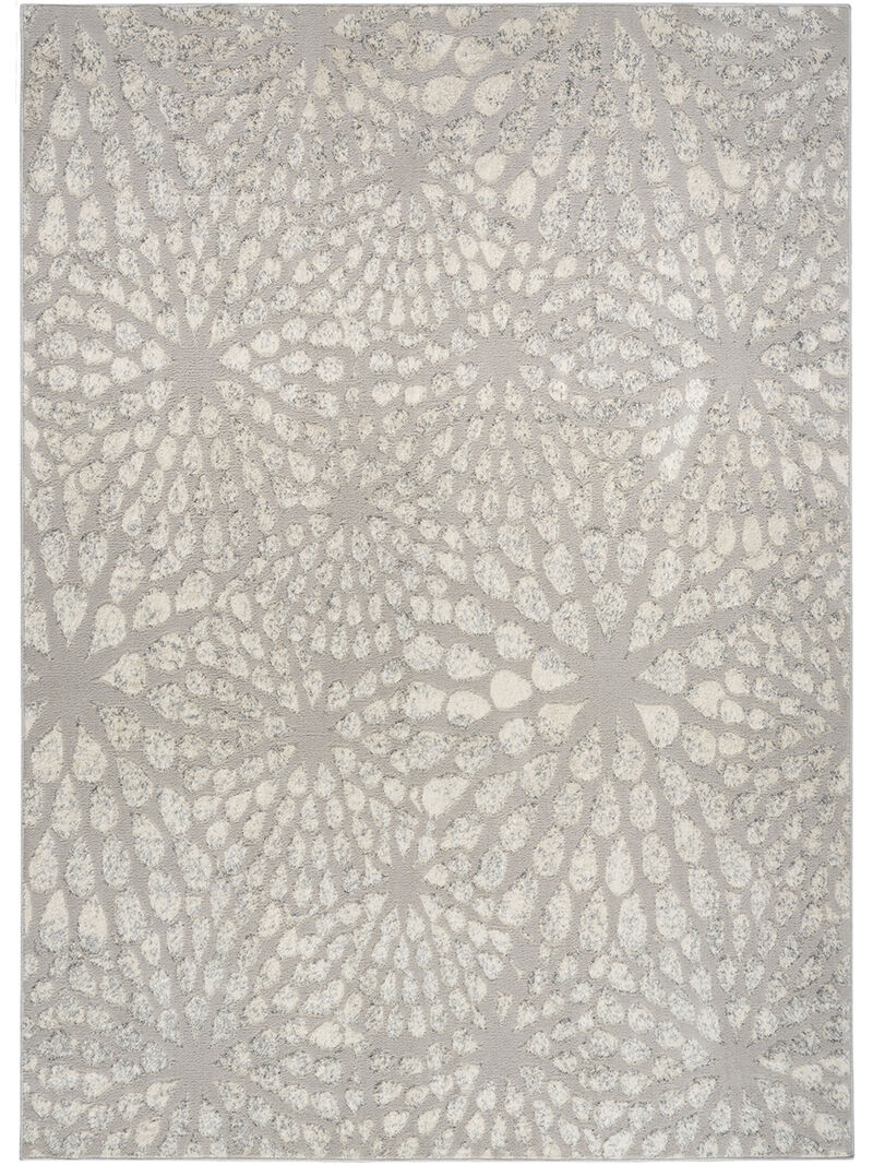 Ambiance AMI02 Gray/Silver 3'11" x 5'11" Rug