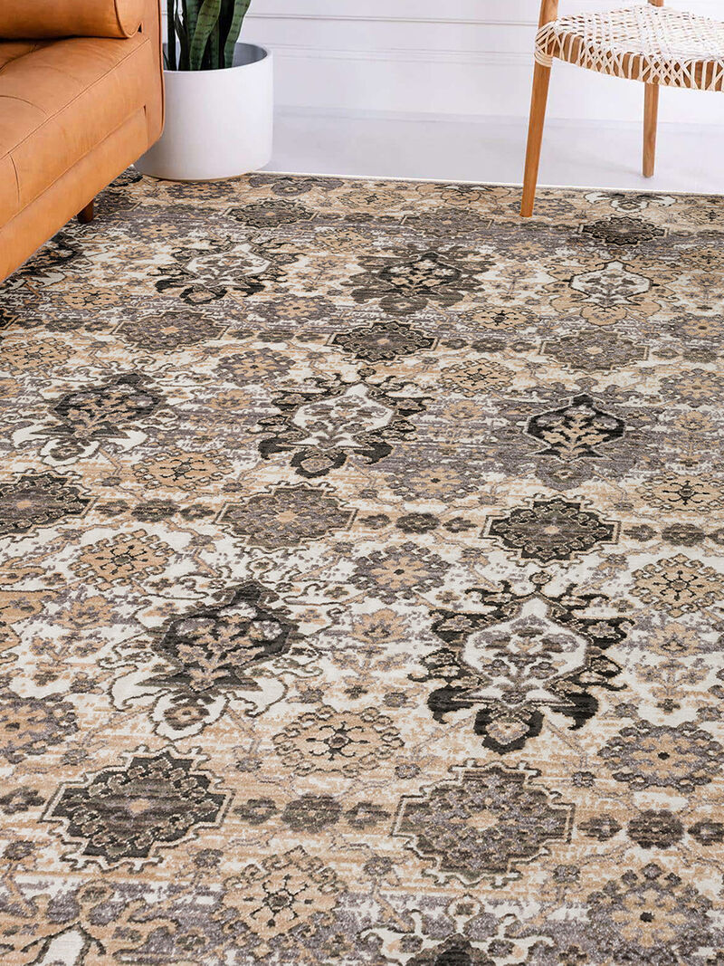 Odessa OD7 Pewter 3' x 5' Rug