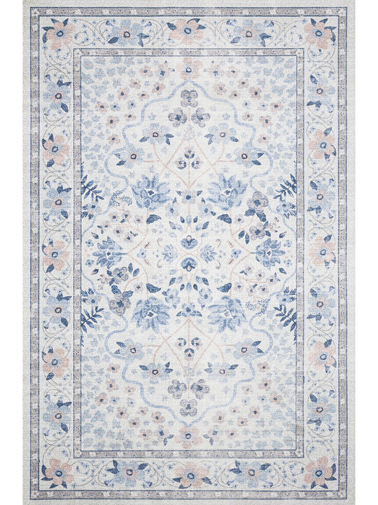 Palais PAL02 Snow/Sky 7'6" x 9'6" Rug