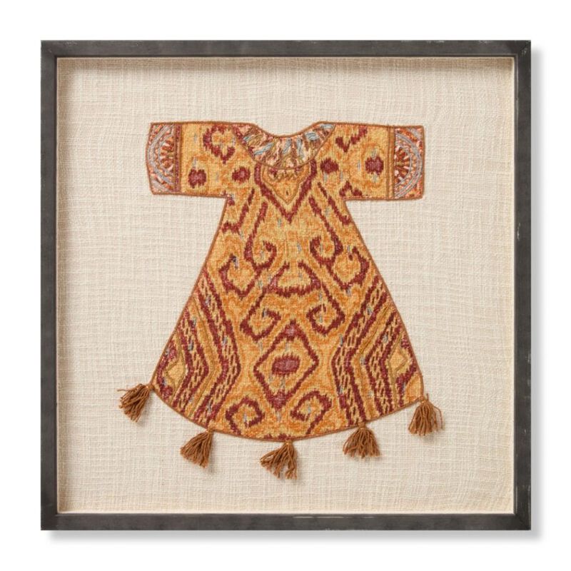 Bandar Yellow Red Wall Art