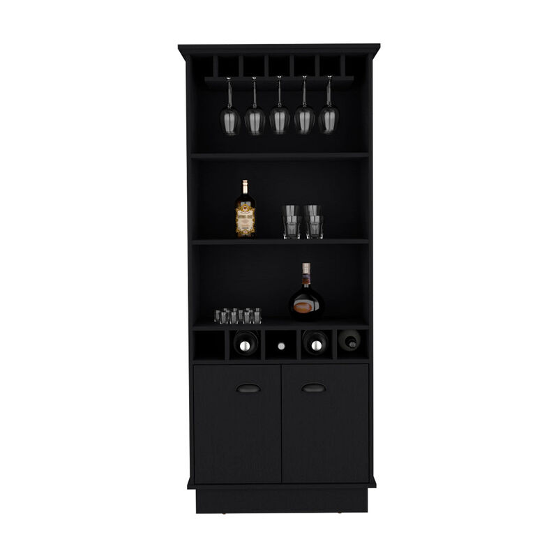 Bar Cabinet Taholah, Living Room, Black