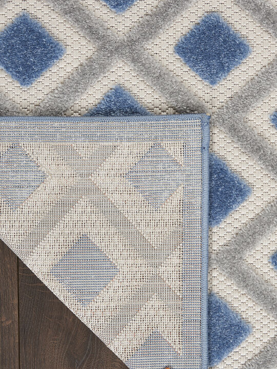 Aloha ALH26 Blue/Gray 2'3" x 10' Rug