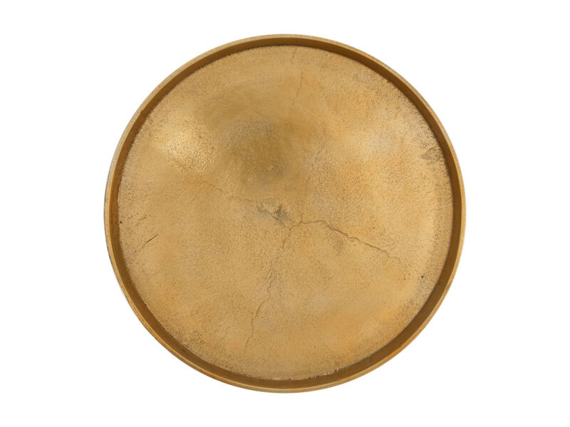 Como Accent Table Set (2-Piece) Antique Gold