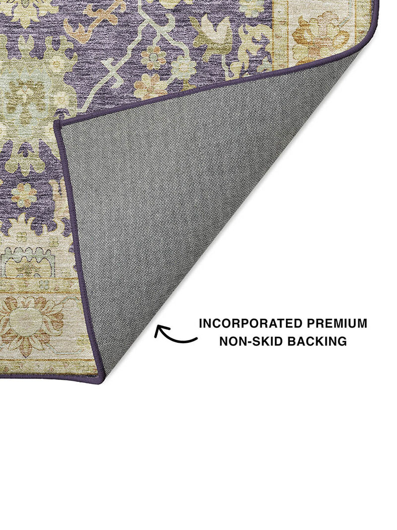 Hatay HY2 Eggplant 3' x 5' Rug