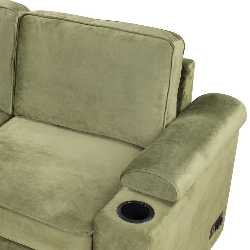 Merax 2 in 1 Pull Out Sofa Bed L Shape Couch