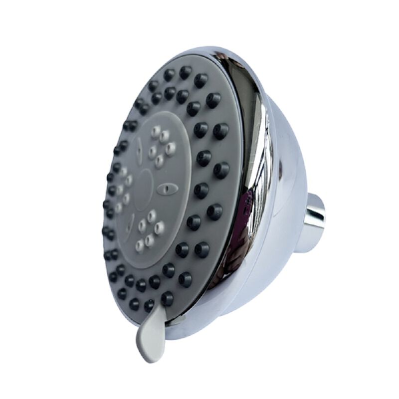 Fixed High-Pressure Rainfall Shower Head, 3 Spray Settings, Adjustable Swivel Ball Joint for Easy Positioning