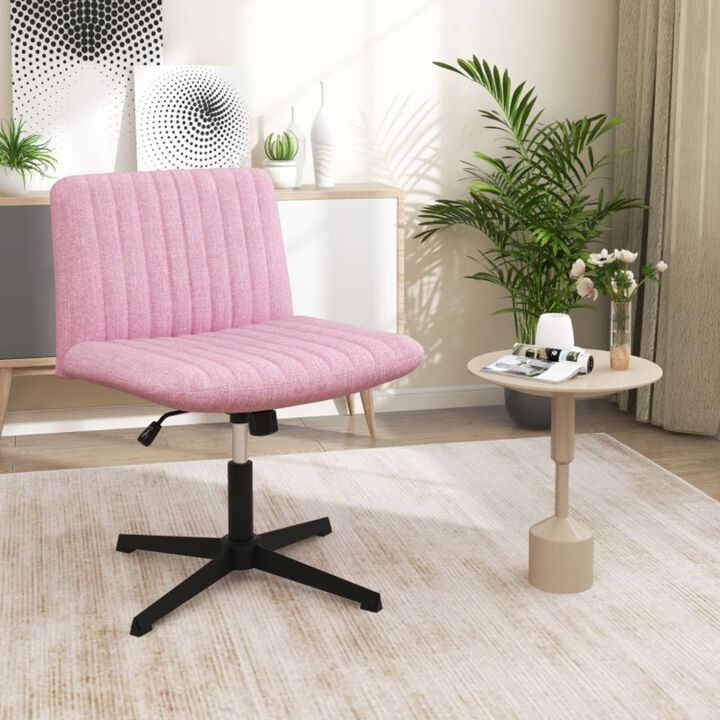 Hivvago Criss Cross Legged Chair No Wheels 120 degree Rocking Adjustable Height