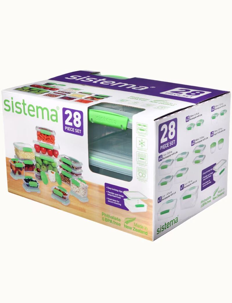 Sistema 28-Piece Container Set