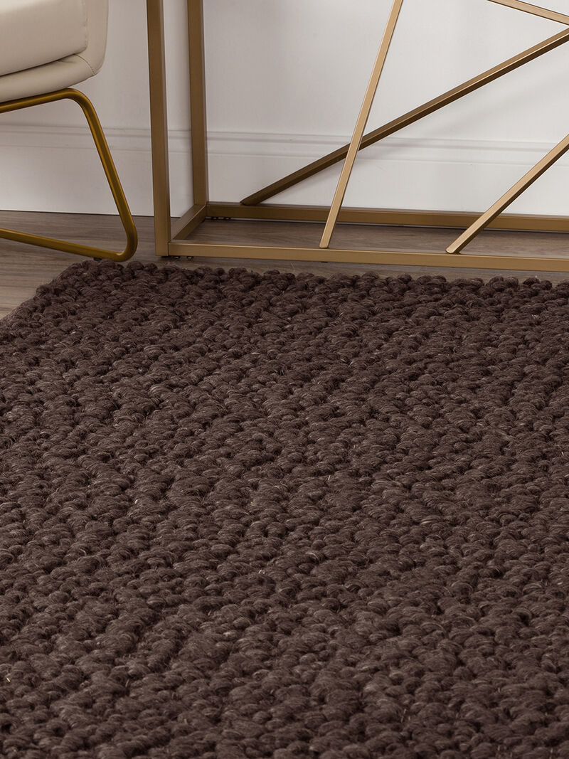 Gorbea GR1 Chocolate 8' x 10' Rug