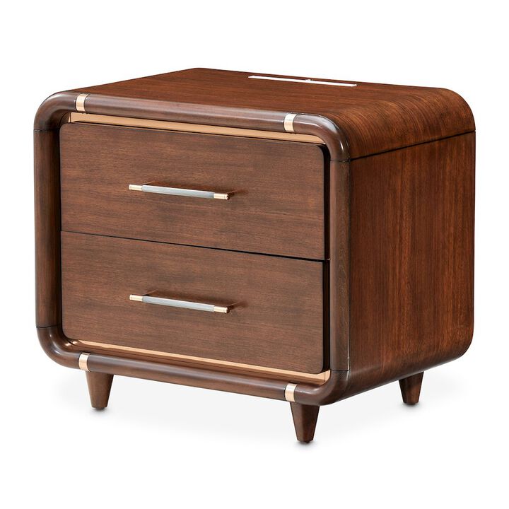 Michael Amini Mason Park Nightstand - Umber