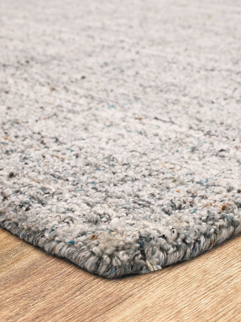 Haberdasher Haberdasher Silver 4' X 6' Rug