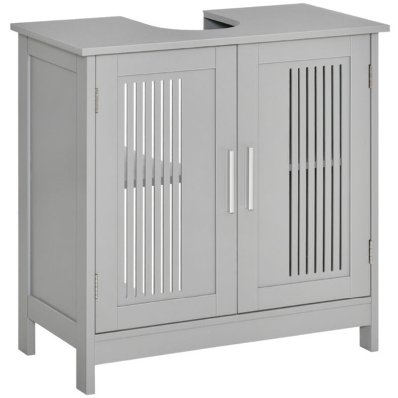 Space-Saving Bathroom Storage Cabinet with Adjustable Shelves