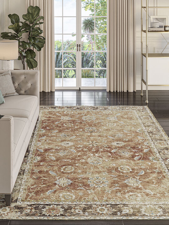 Tuscany TU14 Paprika 3' x 5' Rug