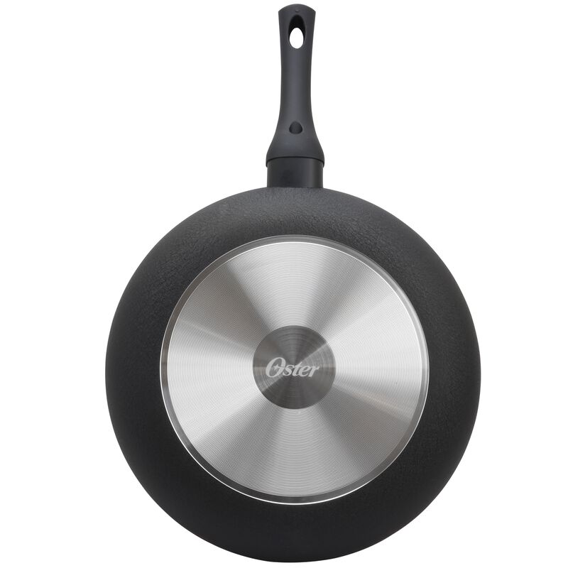 Oster Ashford 12 inch Aluminum Frying Pan in Black