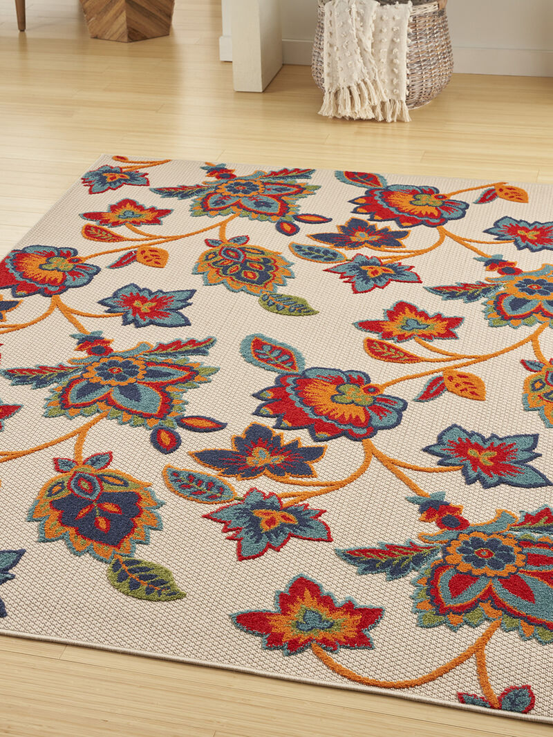 Aloha ALH31 Multicolor 3'6" x 5'6" Rug