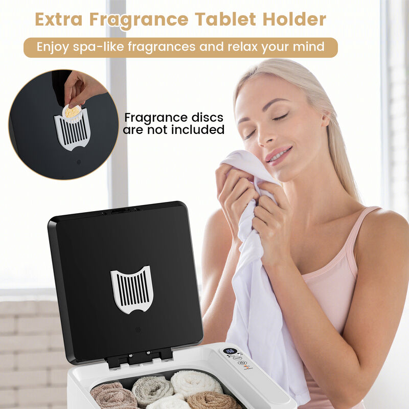 Towel Warmer Bucket with Timer and Overheat Protection
