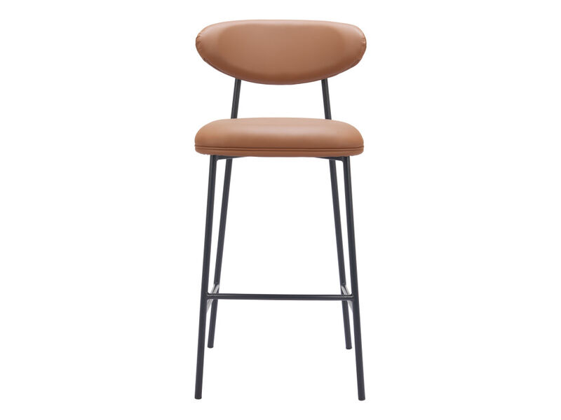 Rorun Barstool (Set of 2) Brown