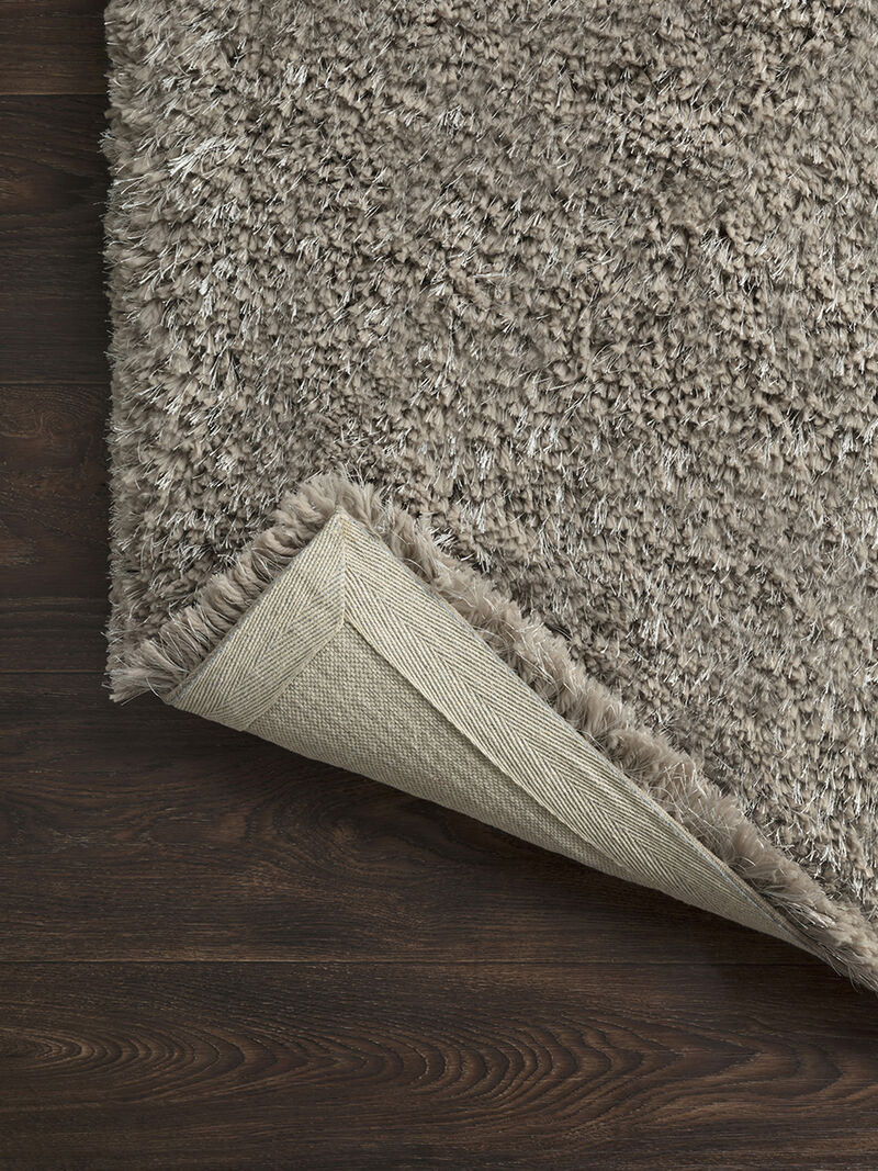 Mila MIL01 Taupe 5' x 7'6" Rug