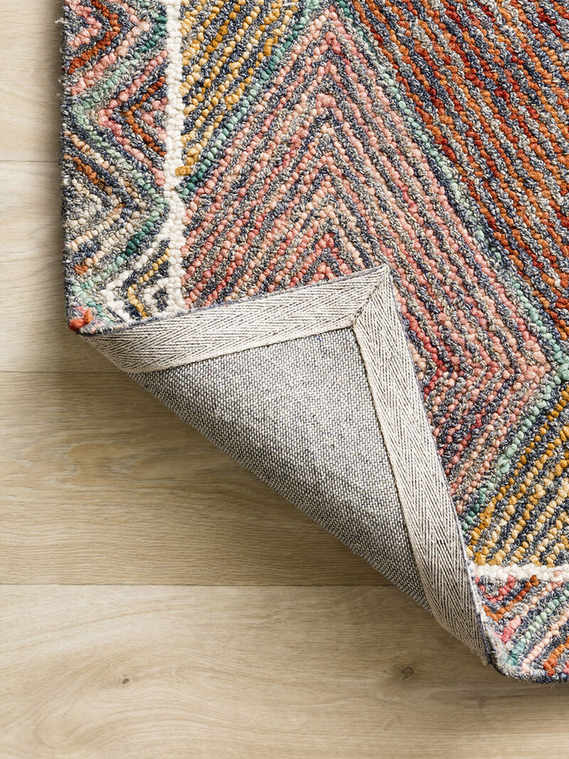 Spectrum SPE02 Turquoise/Fiesta 8'6" x 12' Rug