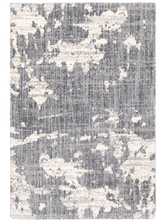 Aspen 5'3" x 7'6" Grey Rug