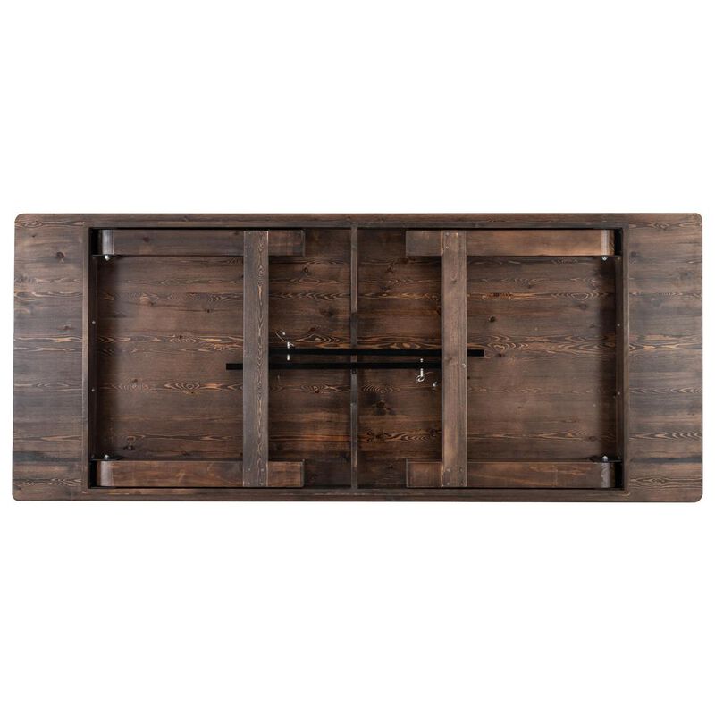 Flash Furniture 8' x 40 Farm Style Dining Table with X-Legs for Commercial and Residential Use