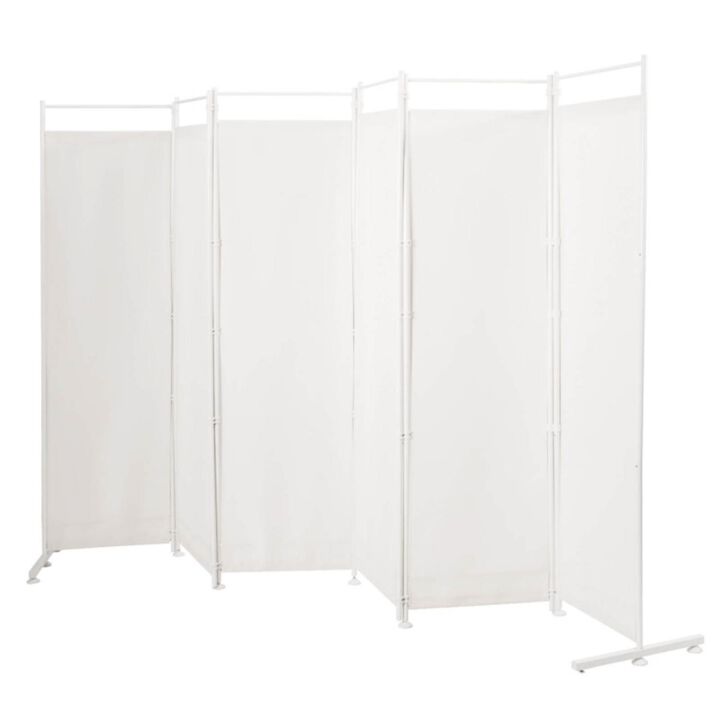Hivvago 6-Panel Room Divider Folding Privacy Screen