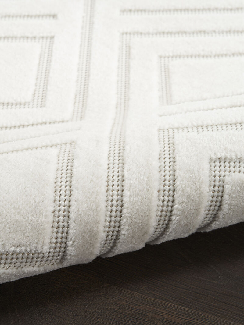 Care Free CAF03 Ivory 9'2" x 12' Rug
