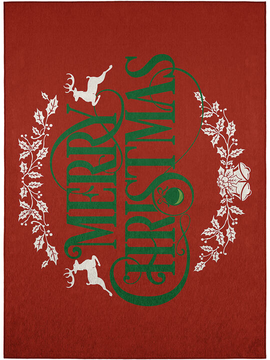 Wonderland WN6 Red 3' x 5' Rug