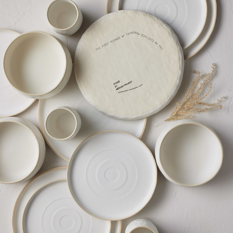 Stone by Mercer Project SHOSAI Stoneware 16 Piece Dinnerware Set