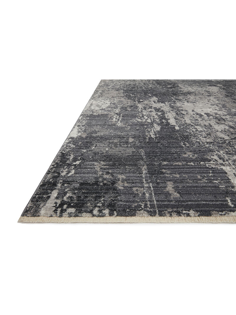 Samra SAM06 Charcoal/Silver 5'3" x 7'9" Rug