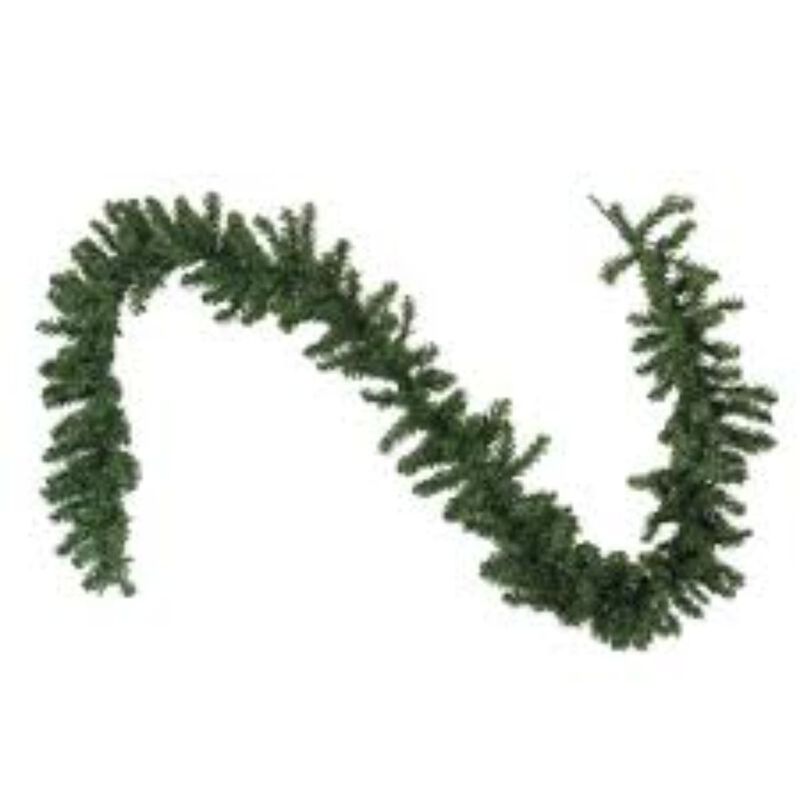 9' x 10" Pre-Lit LED Canadian Pine Artificial Christmas Garland - Multi Lights