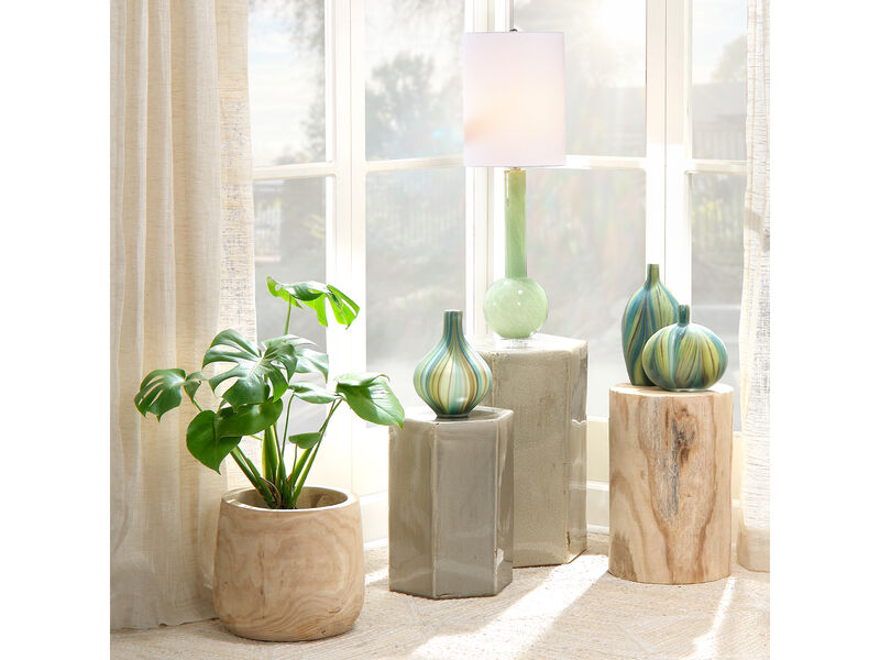 Brea Wooden Vase