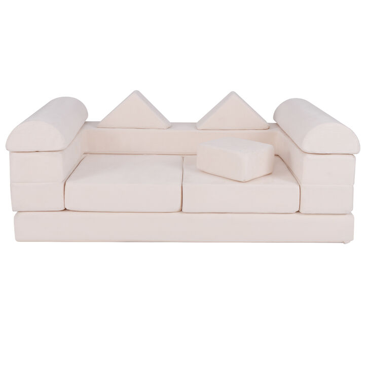 9-Piece Climb and Crawl Playset for Kids Indoor Playground with Soft Play Elements 9-Piece Climb and Crawl Playset for Kids Indoor Playground with Soft Play Elements