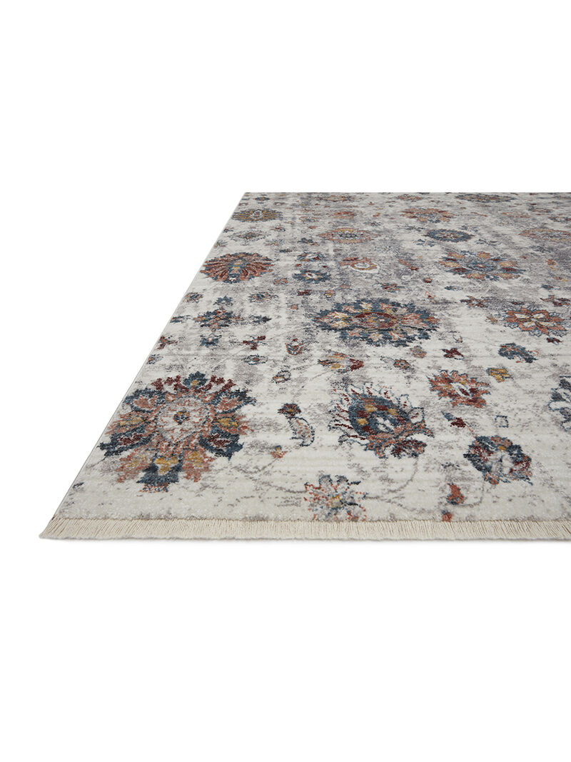 Samra SAM08 Ivory/Multi 5'3" x 7'9" Rug