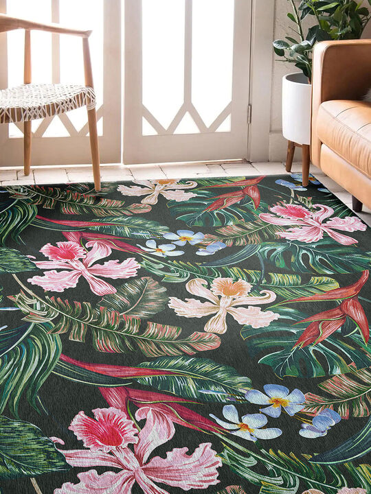 Tropics TC6 Black 9' x 12' Rug